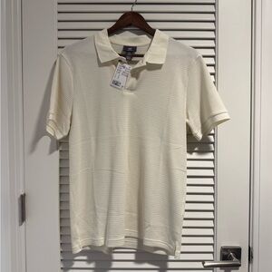H&M Cream Polo Shirt Classic Design